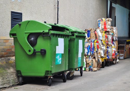 Various skip sizes for household waste