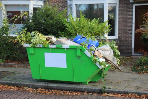 Waste management regulations sign in Stoke Newington