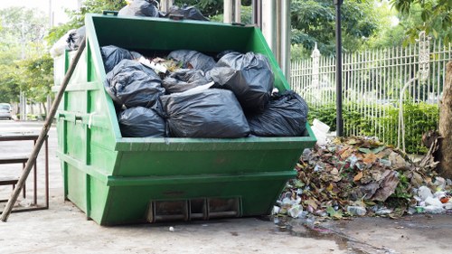 Recycling construction materials in Stoke Newington